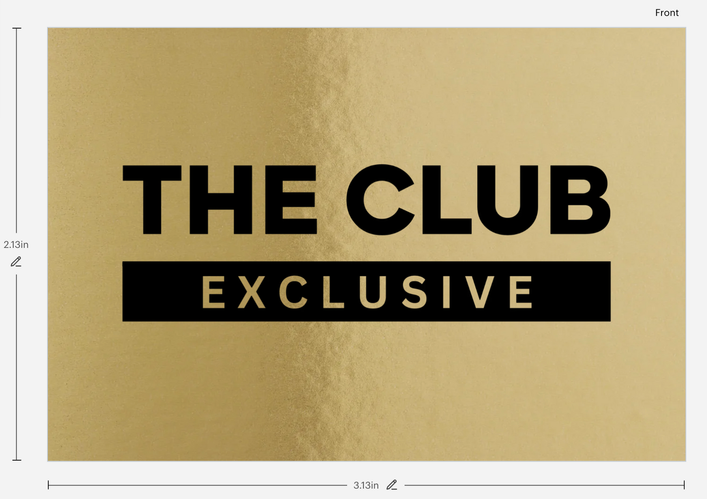 The Club Exclusive Sticker